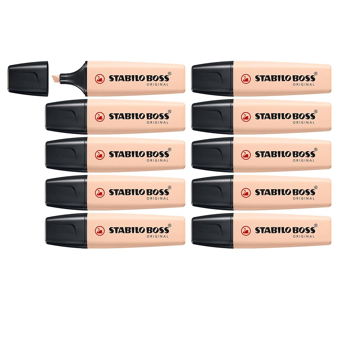Stabilo Boss Original Highlighter Nature Colors Beige Pack