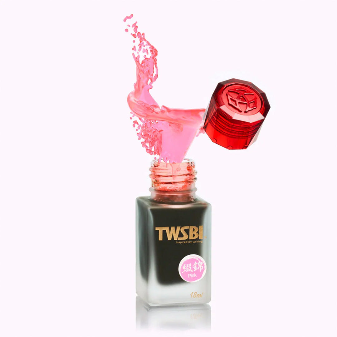 Twsbi | Diamond 18ml | Ink Bottles | Pink