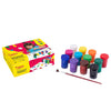 Jovi Case Tempera Paint, 12 Assorted Bottles of 15 ml, color (521)