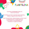 Jovi Plastilina Red Non-Drying Modelling Clay for Art & Craft, Pack of 6 Bars - 50gms Each for Fine Motor Skills, Moulding, Pottery Sculpting Project Work with Dough