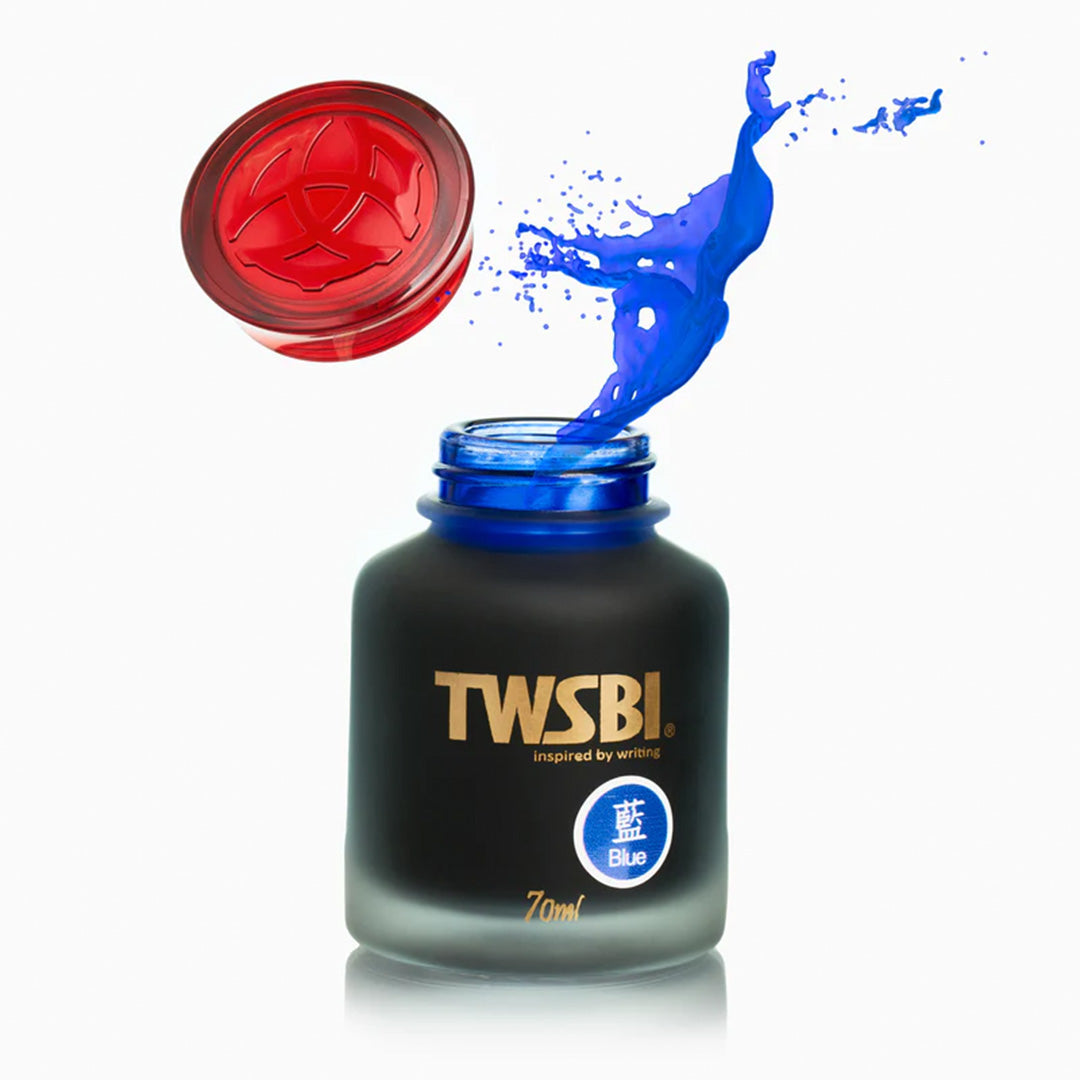 Twsbi | Diamond 70ml | Ink Bottles | Sapphire Blue