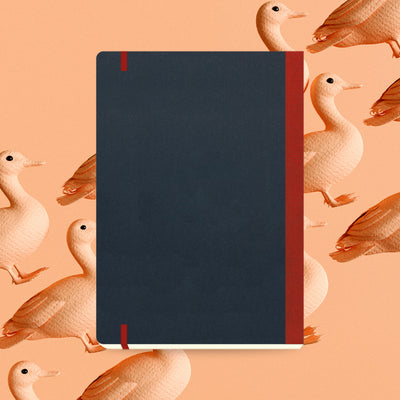 Flexbook | Plain | Large B5 Size Notebook | Red | Flex Global