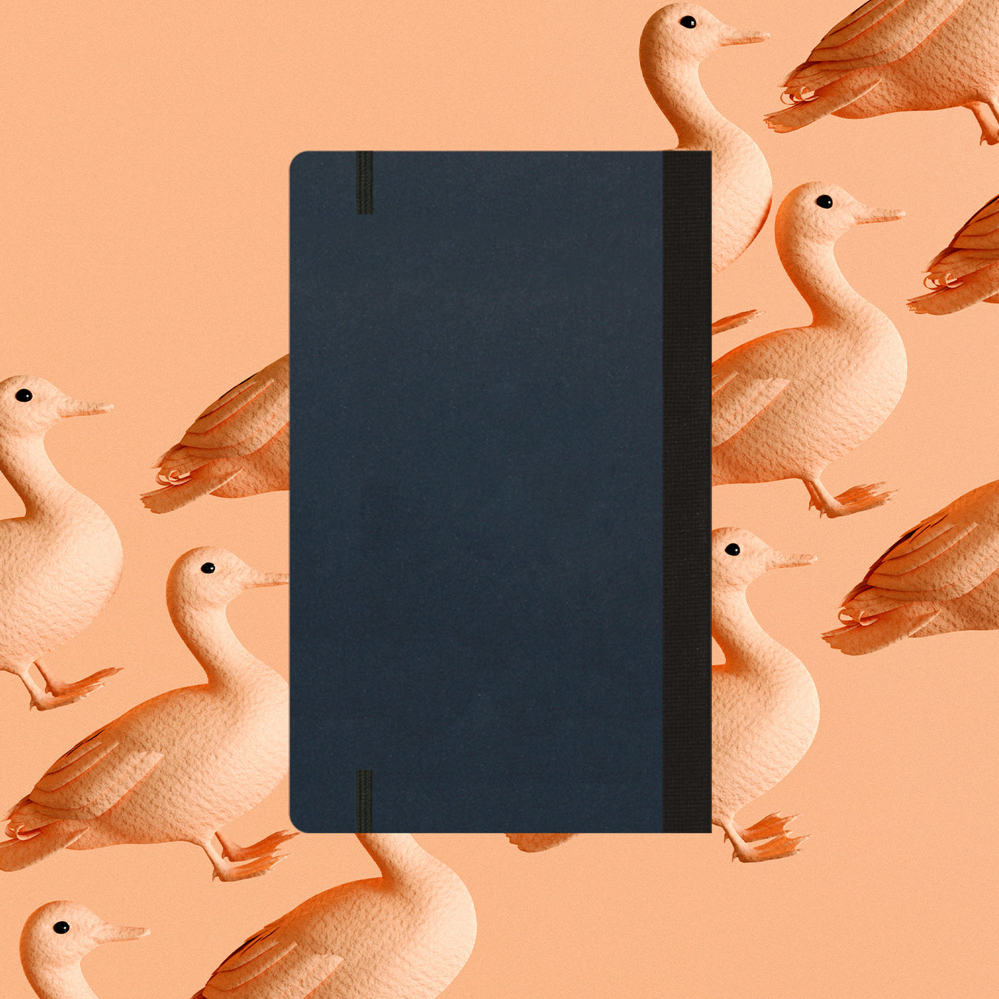 Flexbook | Plain | Medium A5 Size Notebook | Black | Flex Global