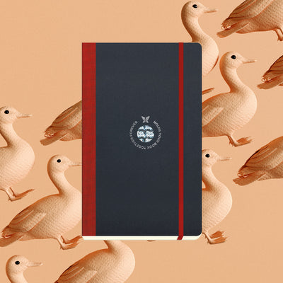 Flexbook | Plain | Medium A5 Size Notebook | Red | Flex Global