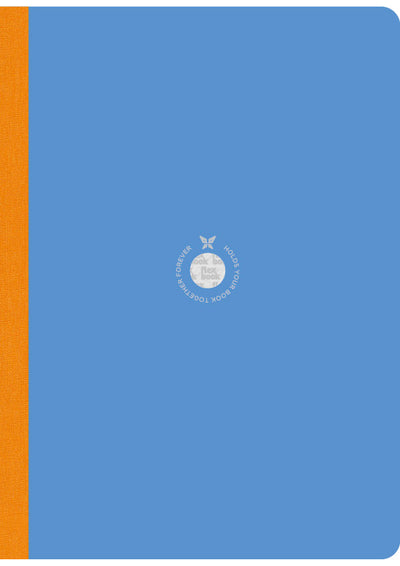 Flexbook | Ruled | Large A4 Size Notebook | Blue | Smartbook