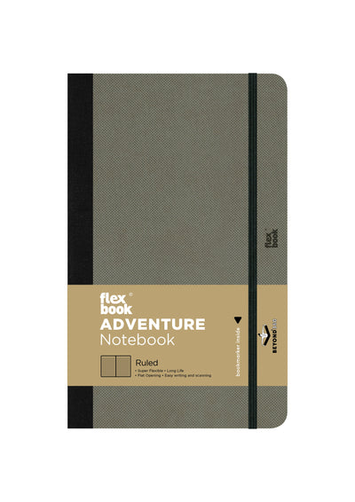 Flexbook | Ruled | Medium A5 Size Notebook | Elephant | Adventure Series