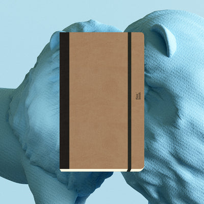 Flexbook | Ruled | Medium A5 Size Notebook | Camel | Adventure Series