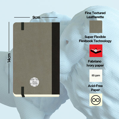 Flexbook | Ruled | Pocket A6 Size Notebook | Elephant | Adventure Series