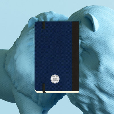 Flexbook | Ruled | Pocket A6 Size Notebook | Royal Blue | Adventure Series