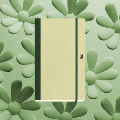 Flexbook | Ruled | Medium A5 Size Notebook | Kiwi | Ecosmiles Eco Series