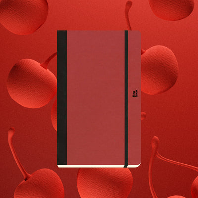 Flexbook | Ruled | Medium A5 Size Notebook | Cherry | Ecosmiles Eco Series