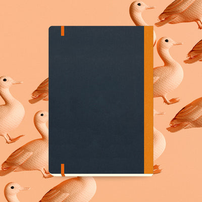 Flexbook | Open Date | Large B5 Size Planner | Orange | Flex Global
