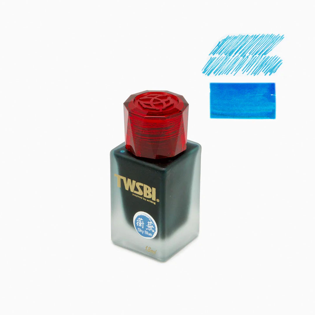 Twsbi | Diamond 18ml | Ink Bottles | Sky Blue