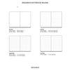 Zequenz The Color Notebook A6 Professional Note Storm Grey Lined