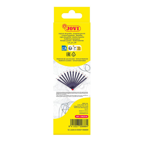 Jovi Grafito Pencils 12 Units Thick