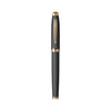 Scrikss | Oscar 390 | Fountain Ink Pen | Medium | Matt Black with Gold Trims