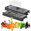 Alligator | Manual Vegetable Chopper | Durable & Easy to Use | Sharp Blades | Black Edition