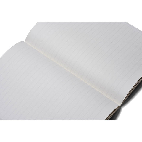 Zequenz B6 Size Orange Notebook Ruled Lined Acid Free Paper 120 Pages 80GSM 360 Degree Flexibility 100% Handmade Eco PU and Cream paper Fountain Pen Friendly POP Series – Brick