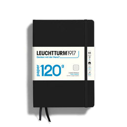 LEUCHTTURM1917 RULED NOTEBOOK SPECIAL EDITION 120 (203) - BLACK