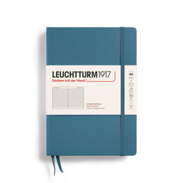 LEUCHTTURM1917 RULED NOTEBOOK-A5(251) - STONE BLUE