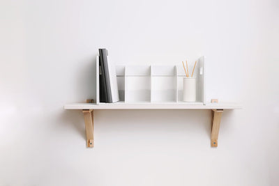 Litem | Book Rack with  4 Compartments | Organiser | Navy | My Room