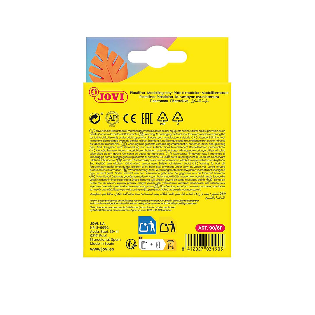 Modeling Clay | Neon Colors | 0.50 Oz | Bars | Set of 6 | Arts and Craft
