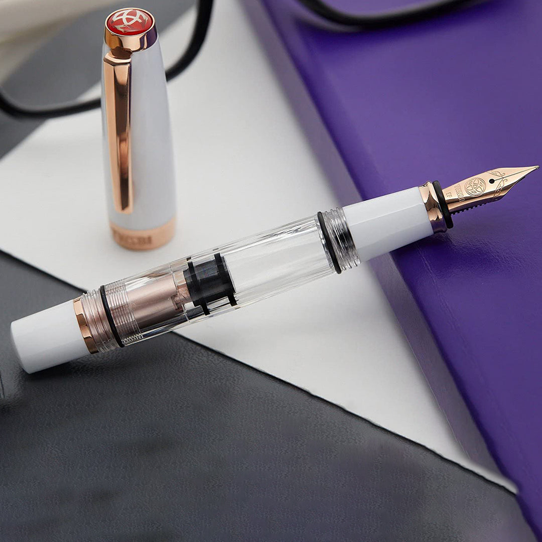 TWSBI | Diamond Mini | White Rose Gold | Fountain Pen