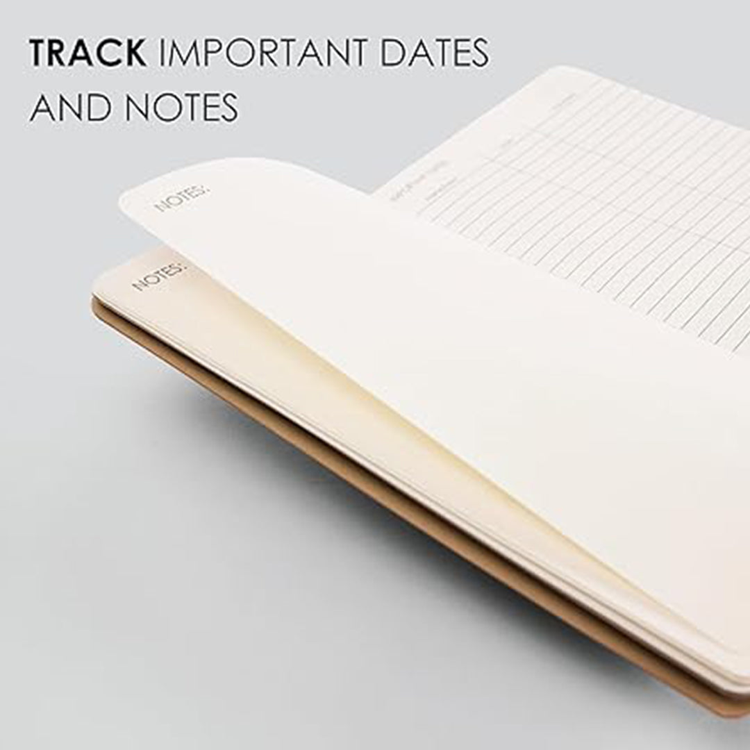 myPAPERCLIP 2026 Daily Planner M1 | Medium Size | AmethystSoft Cover | 384 Pages, 80 GSM | Amethyst