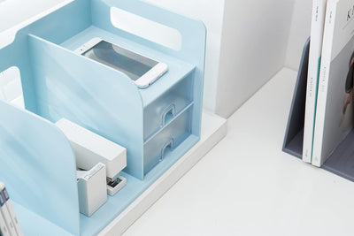 Sysmax | Book Rack With 2 Drawers | 2 Bookshelf | Organiser | Mint