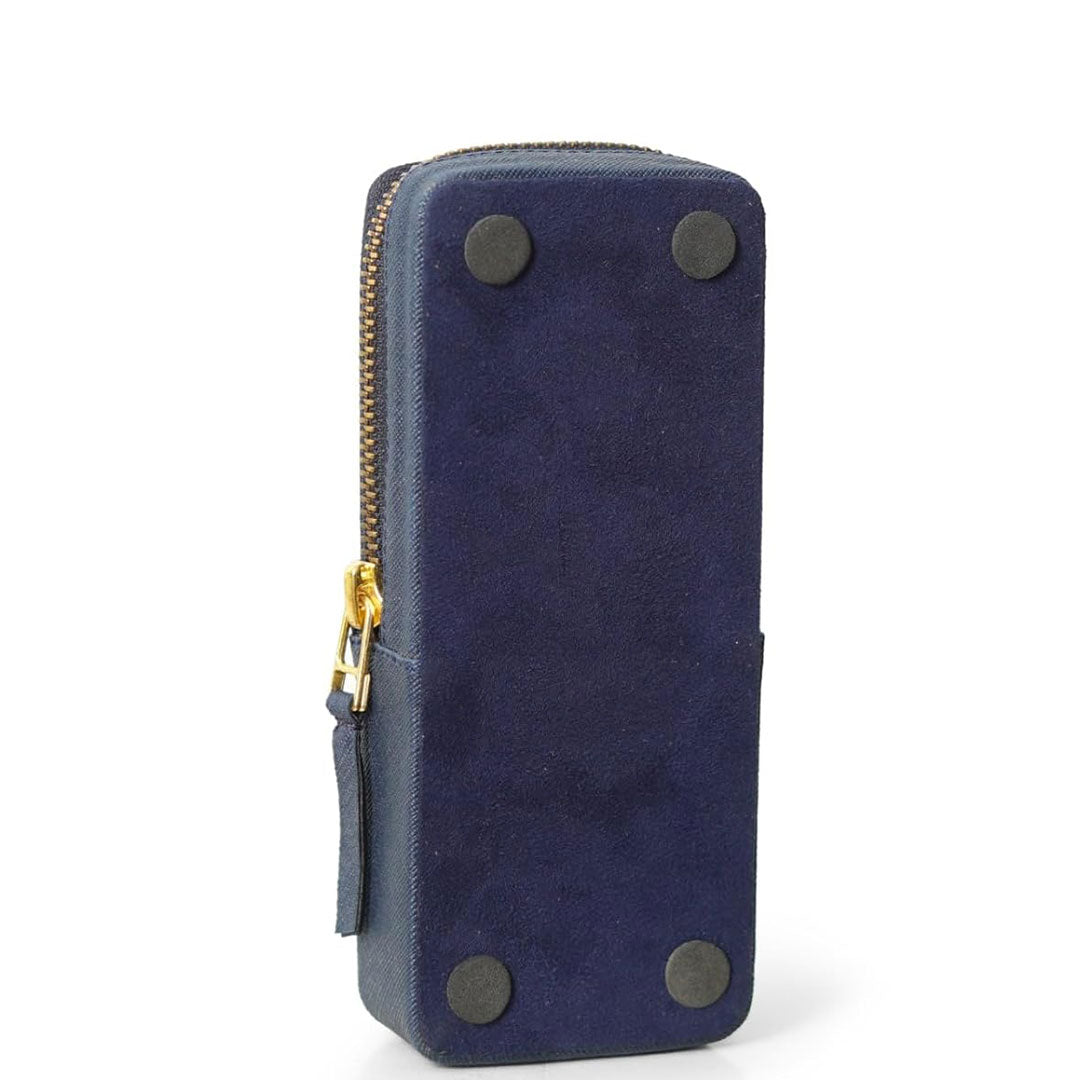 Arista | Leatherette | Pen Case For 3 Pens | Blue