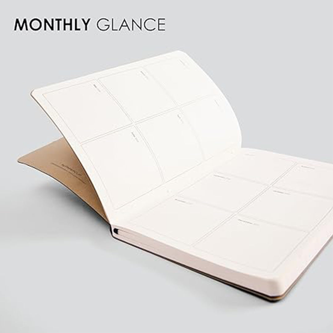 myPAPERCLIP 2026 Weekly Planner | A5 Size | Soft Cover | 192 Pages, 80 GSM | Black