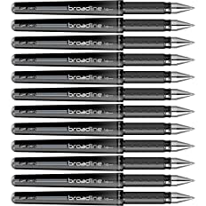 Scrikss | Broadline | Rollerball Pen | Black-1mm | Box of 12pcs