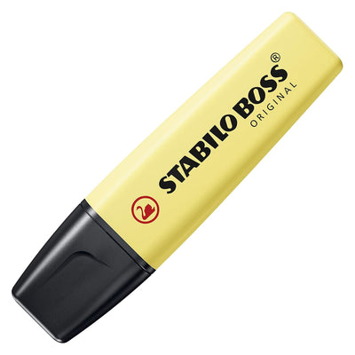 Stabilo | Boss Highlighter Pen | Pastel Milky Yellow | 1 Piece