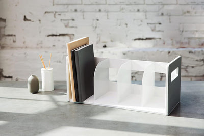 Litem | Book Rack with  4 Compartments | Organiser | Navy | My Room