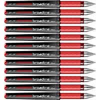 Scrikss | Broadline | Rollerball Pen | Red-1mm | Box of 12pcs