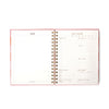 7mm Between the Lines | Daily Undated Planner Notebook | Blush & Bloom | 150 Pages