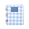 7mm Between the Lines | Daily Undated Planner Notebook | Checkered Skies | 150 Pages