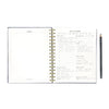 7mm Between the Lines | Daily Undated Planner Notebook |Squares | 150 Pages