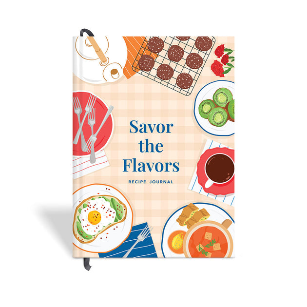 7mm Between the Lines | Recipe Journal | A5 Size | 4 Sticker Sheets