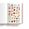 7mm Between the Lines | Recipe Journal |  A5 Size | 4 Sticker Sheets | Hardbound and Laminated | Dishes From My Kitchen | Mint