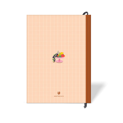 7mm Between the Lines | Recipe Journal | A5 Size | 4 Sticker Sheets | Hardbound and Laminated | Kitchen Tales