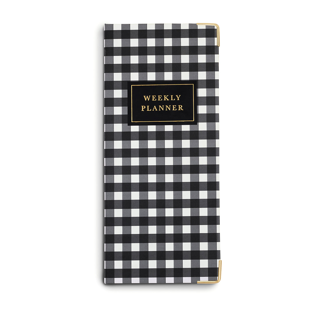 7mm Between the Lines | Weekly Planner | Checkmate | Printed Hardbound Notepad | 120 Leaves