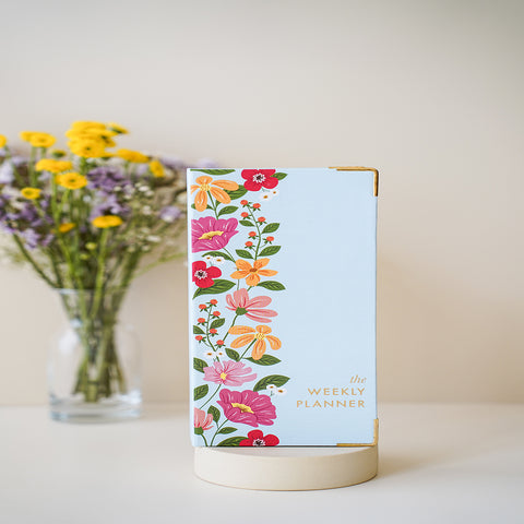 7mm Between the Lines | Weekly Planner | Floral Affair | Printed Hardbound Notepad | 120 Leaves