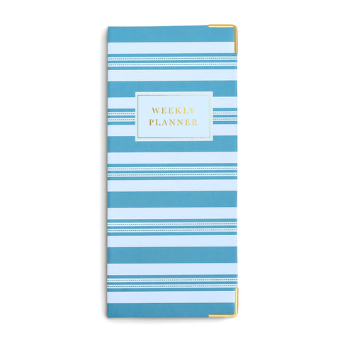 7mm Between the Lines | Weekly Planner | Monday Blues | Printed Hardbound Notepad | 120 Leaves