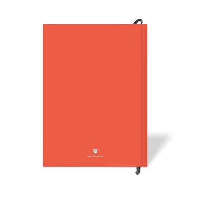 7mm Recipe Journal | Cheese and Wine | A5 Size | 4 Sticker sheets | Hardbound and Laminated | Red