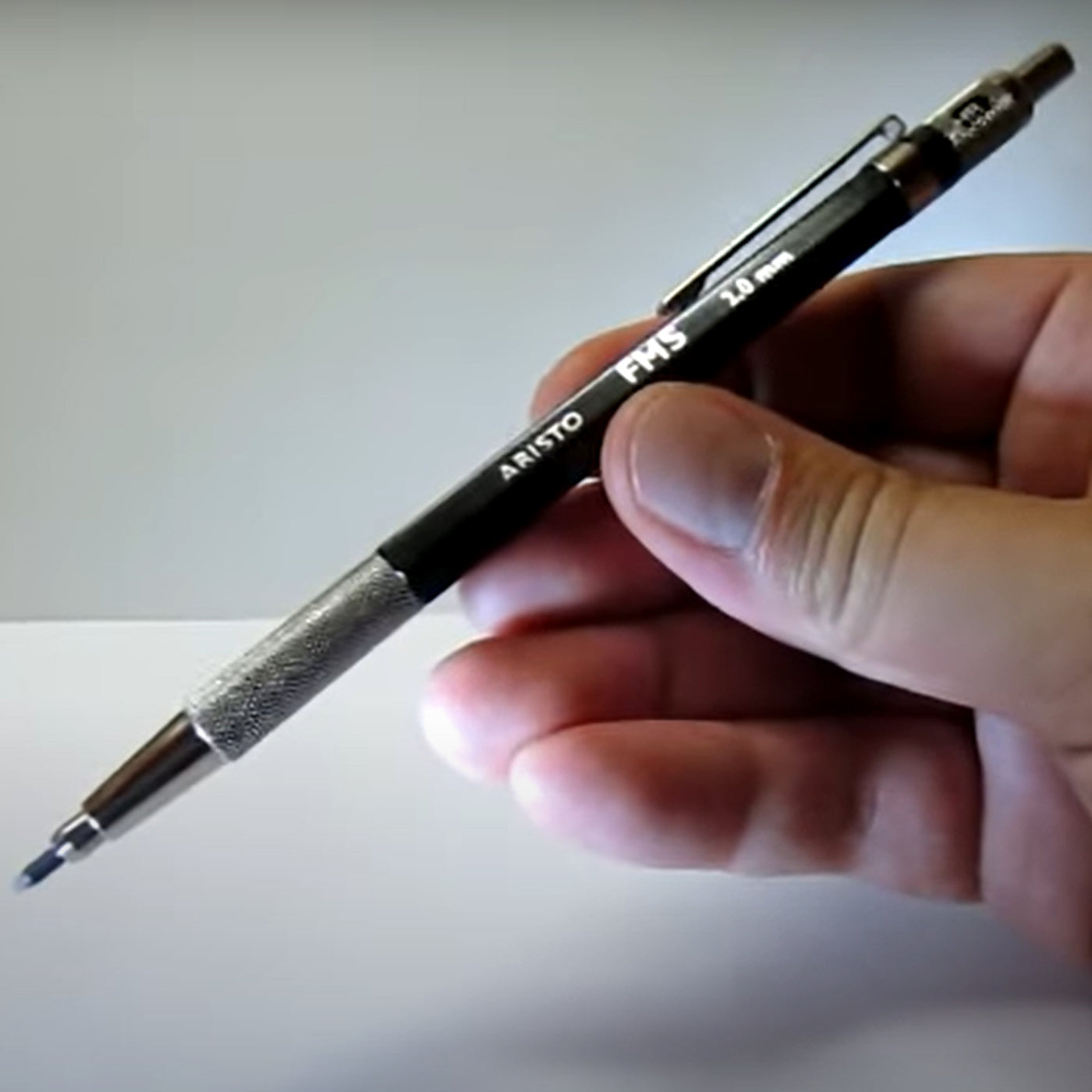 Aristo | Retractable Mechanical Pencil | Matt Black | FMS Series | 2.0mm