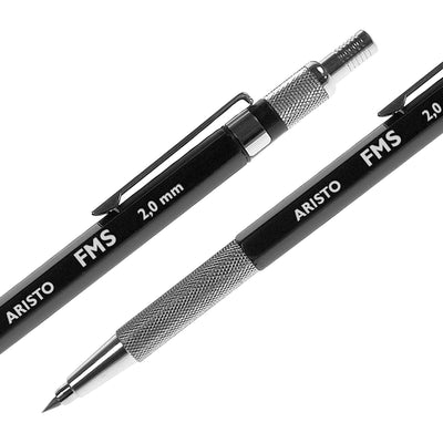 Aristo | Retractable Mechanical Pencil | Matt Black | FMS Series | 2.0mm