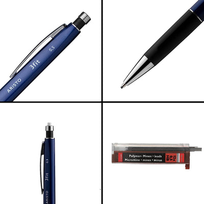Aristo | Mechanical Pencil | 3fit | 0.5 Mm | Blue