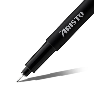 Aristo | Pigment Liner | 0.05, 0.1, 0.2, 0.3, 0.5, 0.8mm | Set of 6 pens
