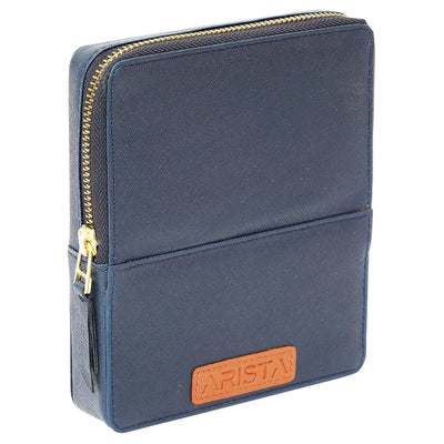 Arista | Pen Leatherette | Pen Case For 6 Pens Brown